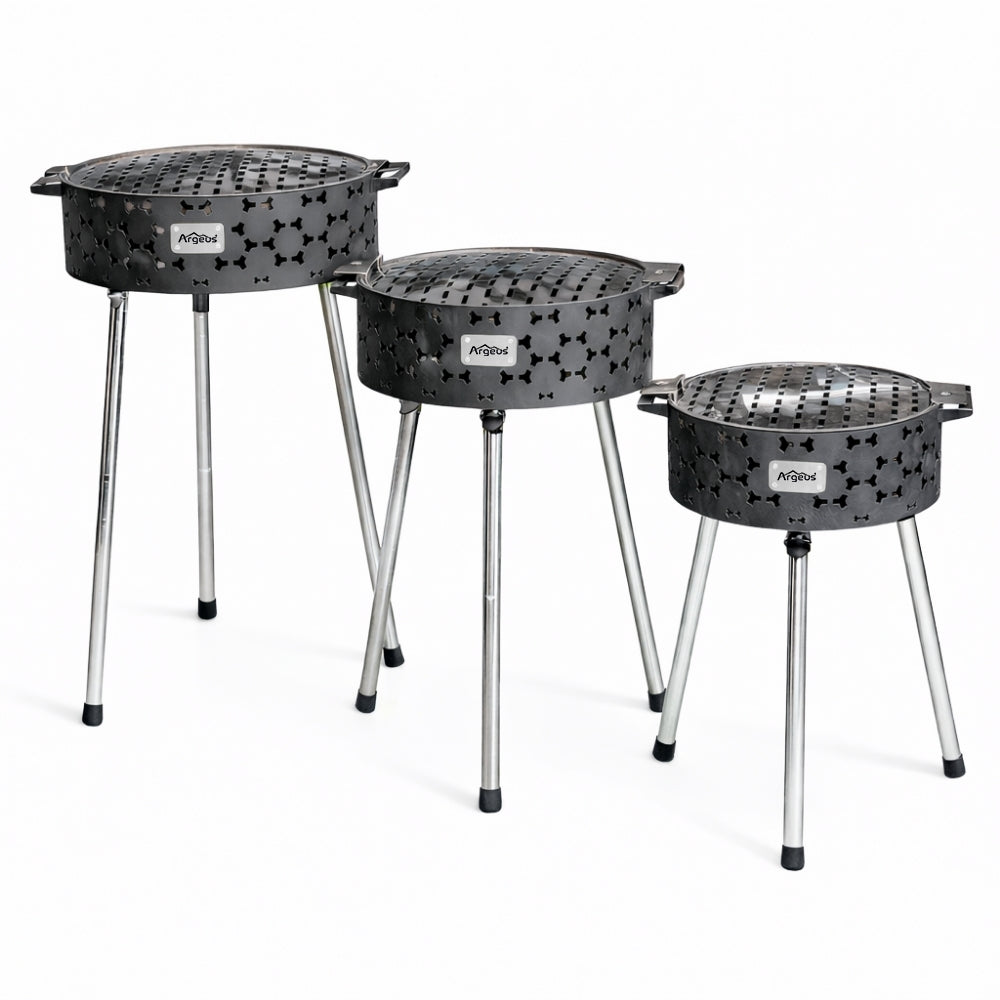 Taşınabilir Kömür Barbekü Mangal - Orta - 40cm*13cm*60cm