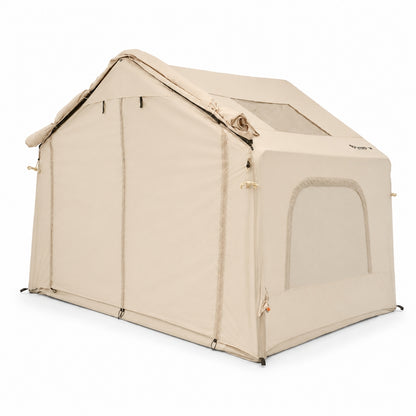 Tenteli Şişme Çadır - Baca Çıkışlı - FreeCamp Turbo Canopy - 8 Kişilik - 8 m²
