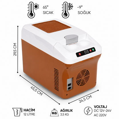 Termoelektrikli Buzdolabı - IcePeak Rega - 12 lt - 300737