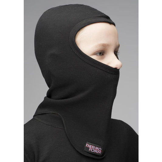 Thermoform Çocuk Kar Maskesi Siyah 4-6